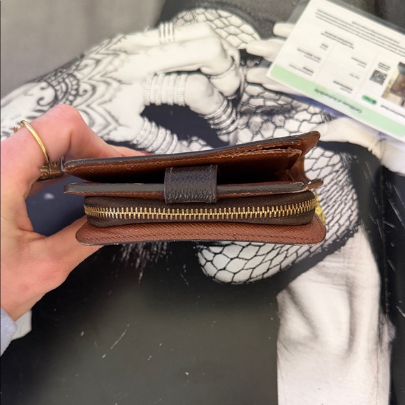 Louis Vuitton Brown Monogram Compact Wallet - Picture 9 of 12